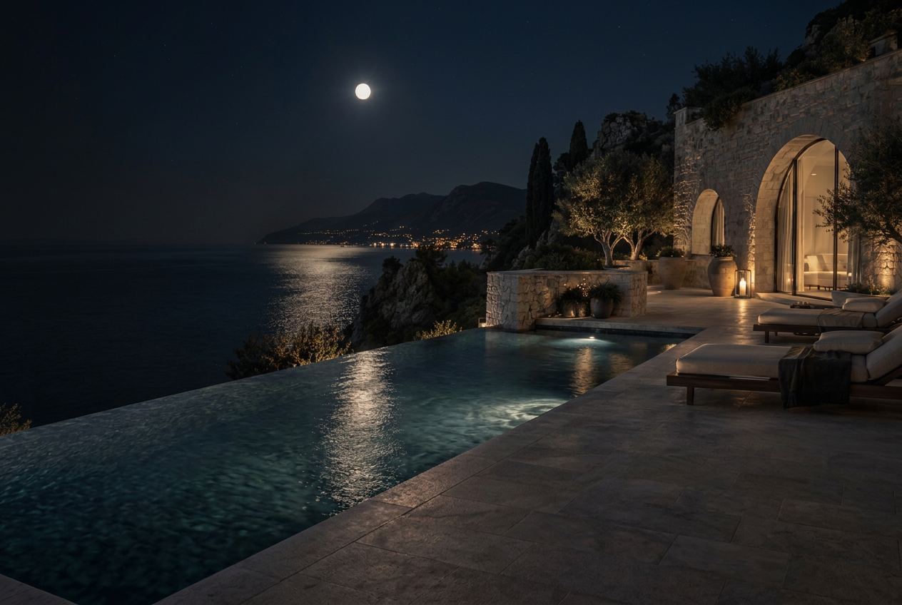 Atelier Nox private residence website concept